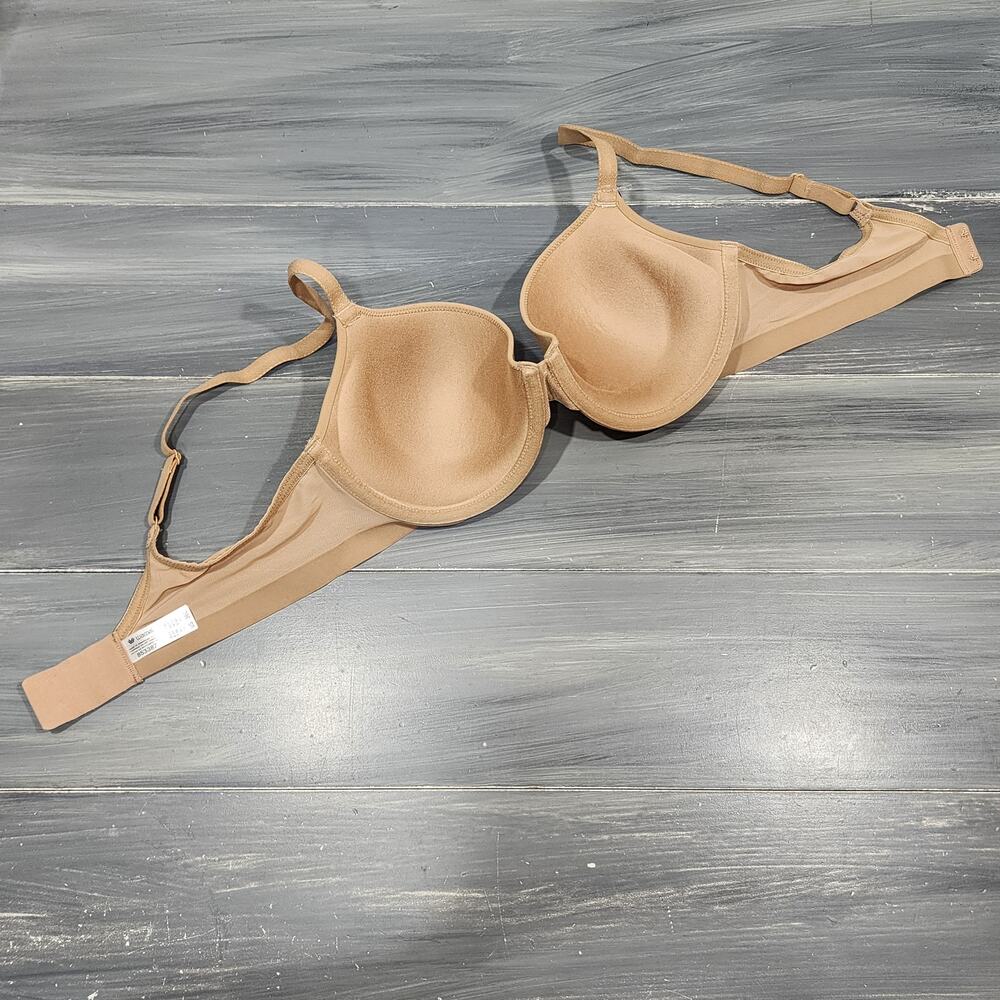 Wacoal Contour Bra 36C Shape Revelation Shallow Top Contour Bra 853387 Praline - Picture 7 of 8